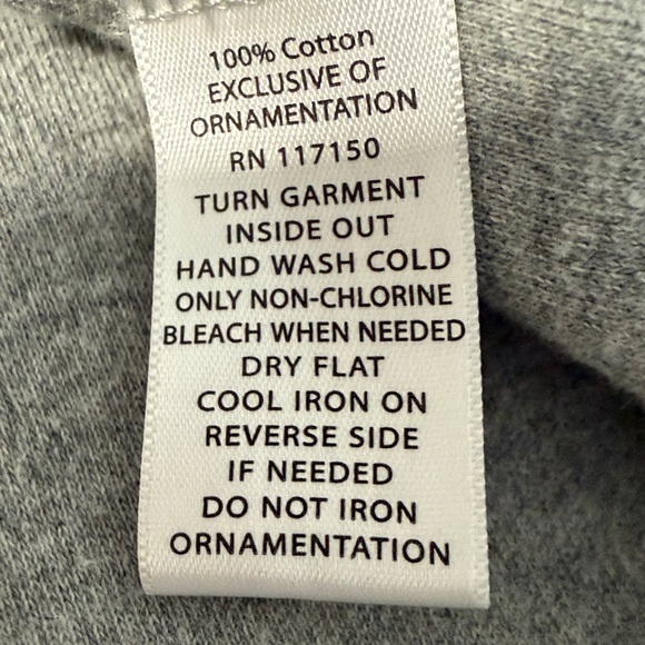 Quacker Factory Gray Embellished Women's Tunic Top SZXS. - Picture 4 of 13